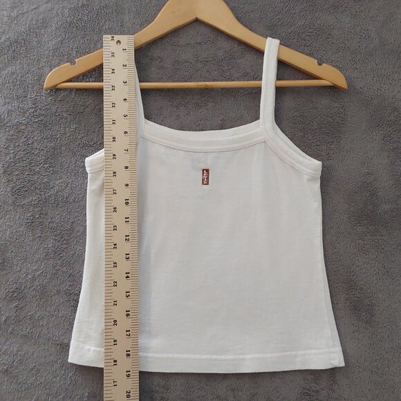 Levie's Girls White Tank Top – Size M - Picture 4 of 5
